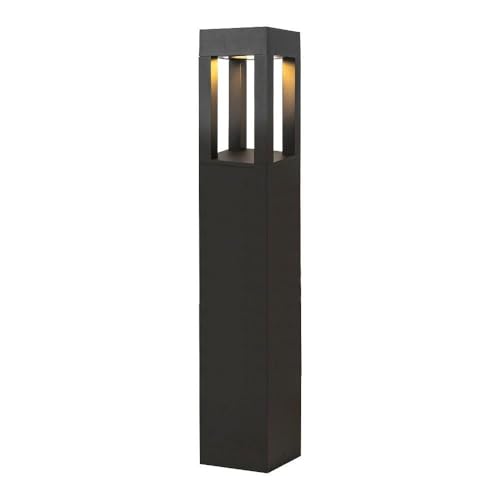 Kuzco Sonoma 36in LED Bollard Black Clear Glass