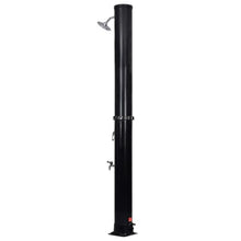 HKPWRBFG Solar Shower Outdoor 10.6 gal Heated Water Garden Pool Faucet