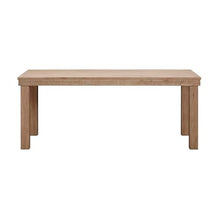 TOV Furniture Cassie Natural 75 Inch Rectangular Outdoor Dining Table