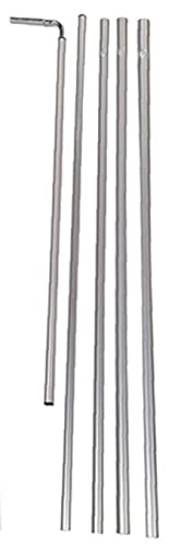 Generic Global Advertising Solutions Rectangle Feather Flag Telescoping Hardware 15ft Pole Kit Pack 9