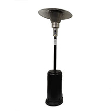 AZ Patio Heaters Commercial Patio Heater in Black with 33" Shield