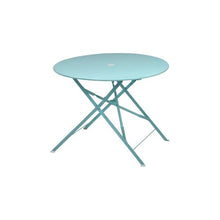 Carolina Classic 36" Round Bistro Table 5pc Set with 4 Chairs in Teal