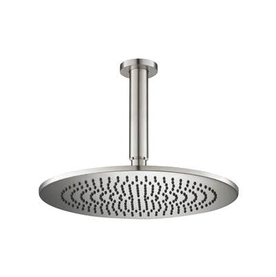 12" Rain Head with 6" Ceiling Mount ArmBrushed Nickel PVD