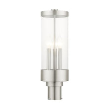 Livex Lighting 20728-91 Hillcrest 3-Light Fixture, Brushed Nickel