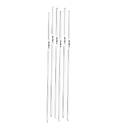 SPXTOM 30-1000 Grilling Skewers, Reusable Barbecue Skewer, Kitchen Gadget BBQ Pin, for Meat Shrimp Chicken Vegetable (Size : 1000)