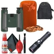 SWAROVSKI OPTIK 10x25 CL Pocket Mountain Binoculars Green with Accessory Package