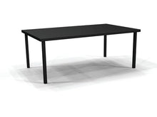 Winston Solid Top 44" x 73" Rectangular Dining Table, Black Night