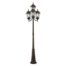 Livex Hamilton 4 Light Outdoor Post Fixture Bronze