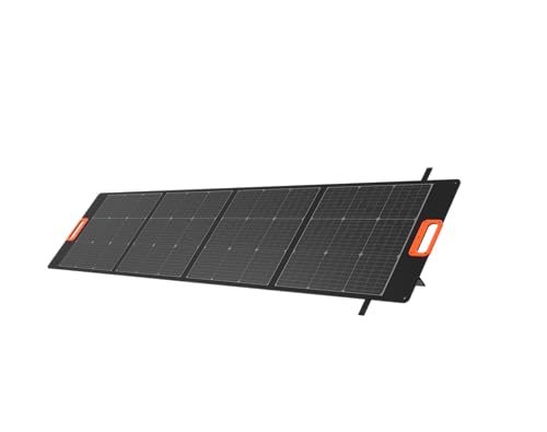 PERUN 200-Watt Portable Solar Panel by Yard Force, Foldable Waterproof for Outdoor Power Connect USB, Power Station/Generator, Chainable