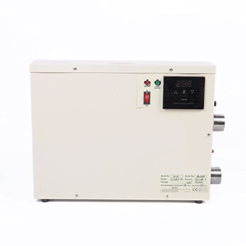 Bidook 240V 15Kw 68A Water Heater Thermostat Swimming Pool & Spa Pool Bath Hot Tub Electric Water Heater Thermostat Heater Pump