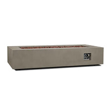 Lakeview Elysian 70-Inch Rectangle Natural Gas Fire Table - Mist Gray - (Ships as Propane w/NG Conversion Kit) - SC-C9814NG-MGRY
