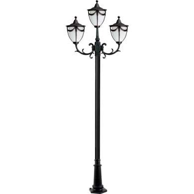 DABMAR LIGHTING INC 3-Light Rachel Post Fixture GM4815-B