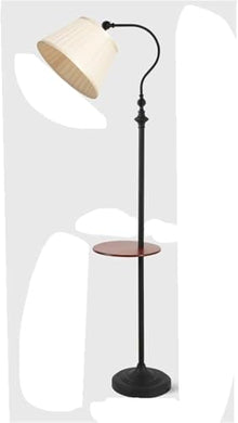 Floor Lamp，Floor Lamp for Living Room， Retro Vertical Table Lamp Sofa Coffee Table with Remote Standing Lamps for Living Room(Black)