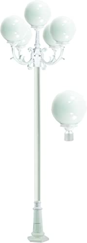 DABMAR LIGHTING INC GM2420-W Emily 5-Light Post Fixture