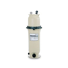 Pentair Clean & Clear Fiberglass Reinforced Polypropylene Tank Cartridge Pool Filter 150 Sq Ft 150 GPM Almond