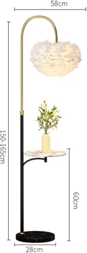 Floor Lamp，Floor Lamp for Living Room， Vertical Table Lamp (Excluding Light Source) Standing Lamps for Living Room