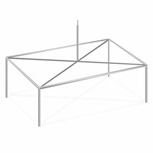 TentandTable 10' x 20' High Peak Canopy Tent Frame Only Silver