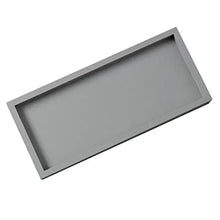 Plant Saucers for Outdoors Plant Saucer Rectangular Plant Tray Flower Pot Tray Household Plant Watering Chassis Living Room Flower Pot Base Planter Saucer ( Color : Gray , Size : Xxxl )