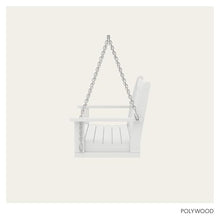 POLYWOOD GNS60WH Vineyard 60" Swing, White