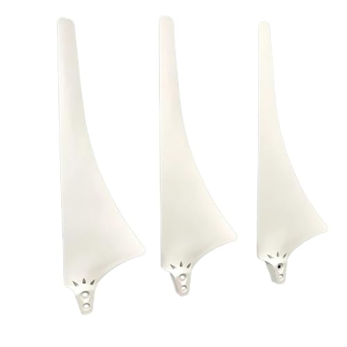 High Strength Nylon Fiber Windmill Horizontal wind turbine high strength carbon fibers bladesing 580mm 600mm 650mm 750mm 850mm 900mm bladesing for wind generator(Without hub and hood,5 PCS_750MM)