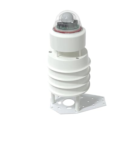 NURII Wind Speed Wind Direction Sensor, Optical Rain Atmospheric Pressure Temperature and Humidity Transmitter, RS485 Output(Style 4)