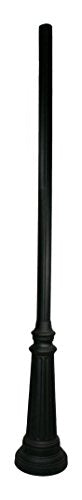 511POST-BK Black 96.5'' Outdoor Post