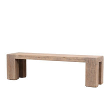 Artissance 65” Long Ravello Bench Weathered Natural Nature Wood