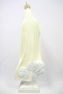 Vittoria Collection 44" Our Lady of Fatima Statue Sculpture White