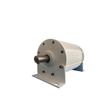 JCKJEDAT Low Speed 50KW 40KW Permanent Magnet Generator AC 3 Phase Wind Turbine 230V 380V Motors tor for Home Use Industrial Energy(48V_20KW)