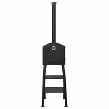 GBCDSWBR Charcoal-Fired Outdoor Pizza Oven. Steel Garden Baking Cooker