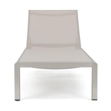 Afuera Living Modern Outdoor Mesh Chaise Lounge Set of 4 Grey