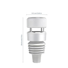 NURII WN90LP Modbus RS485 Piezoelectric Rain Gauge/Anemometer/Barometric/Temperature/Humidity/Solar Light