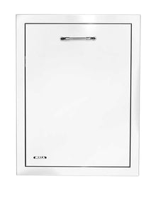 Bull Outdoor Products Premium Components for Outdoor Kitchen BBQ Island Double Pull Out Trash/Recycle Drawer (8 Gallon) with Reveal