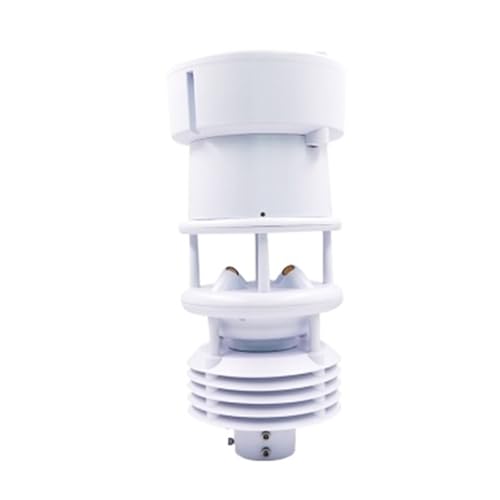 Mechanivis 4-20mA Ultrasonic Wind Sensor Outdoor Meteorological Instrument Hygrometer Ultrasonic Weather Sensor(VWS006YZ)