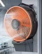 Mobile Cylinder Mist Fan with Permanent Magnet Brushless Motor for Construction & Farm(A)