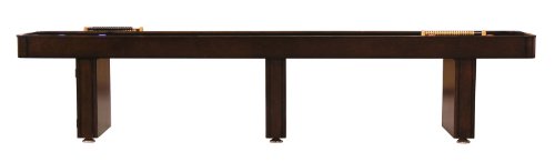 Fairview Game Rooms 12' Shuffleboard Table Chestnut Finish