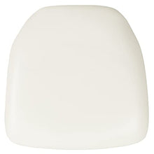 Flash Furniture 100 Pack Hard White Vinyl Chiavari Chair Cushion White