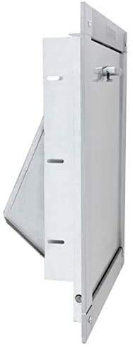 Wilkinson Style"Signature Series" Stainless Steel 21" (W) x 18" (H) Bottom Hinged Trash Chute Door Replacement by Oswald Supply