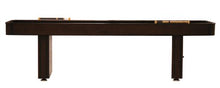 Fairview Game Rooms 9' Shuffleboard Table with Hidden Storage Cabinet - Mahogany