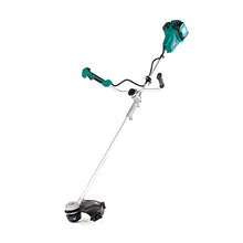 NAC BKB-2B40-LI-2B40-LI-2x20V Lawn Trimmer with Battery 20 V Electric Brush Cutter Includes 2 x Lithium Ion Batteries 4.0 Ah Double Charger 3.0 A Thread Steel Blade Shoulder Strap Garden Trimmer