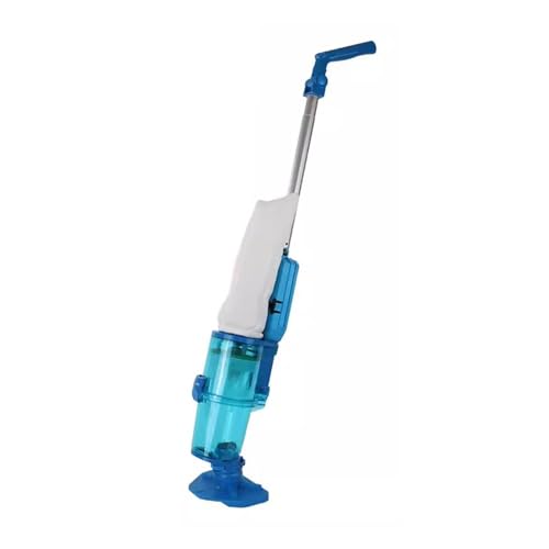 zcjysqav Cordless Pool Vac, Adjustable Flow, Clear Brush, Strong Suction - Inground/Above Ground