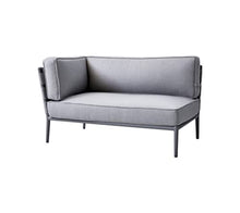 Conic 2-seater sofa, right module