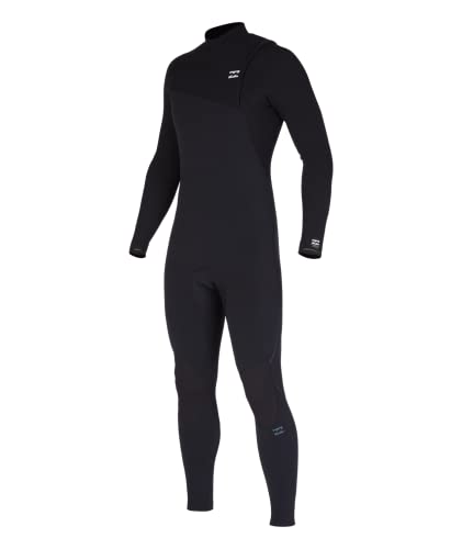 Billabong Mens 3/2mm Furnace Natural Zipperless Fullsuit Wetsuits Black X-Large