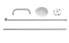 Wayime 87" Separable&Composable Free-standing Brushed Stainless Steel 304 Rainfall Outdoor Shower with DOE Certificate
