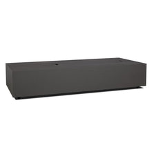 Elysian 75-in Rectangular Steel Propane Fire Pit Table in Weathered Slate by Lakeview Outdoor Designs
