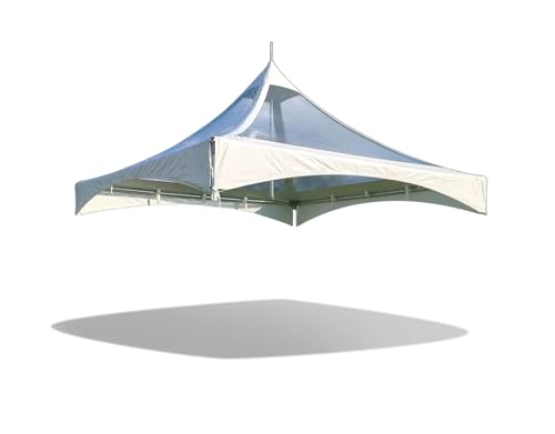 TentandTable 15' x 15' High Peak Replacement Tent Cover - Clear