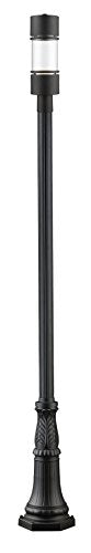Z-Lite Outdoor LED Post Light 553PHB-518P-BK Black