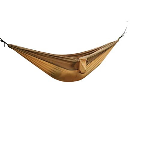 MaGiLL Hanging Hammock Set Practical Anti-Rollover Soft Extra Large Portable Hammock Camping Accessories (Color : Argento, Size : Light Grey)