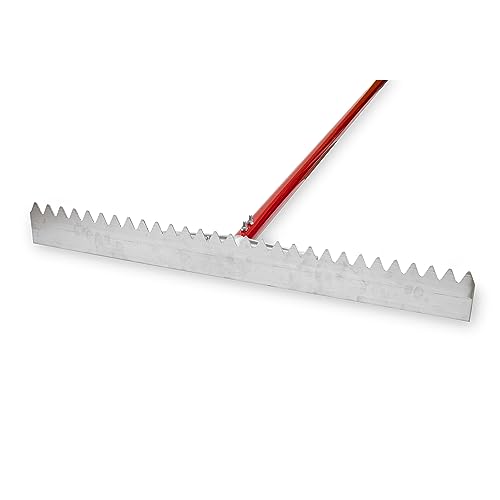 MARSHALLTOWN Asphalt Lute Rake, 32 Inch, Paving Tool, Assembled in the USA