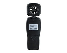 Digital Anemometer Wind Speed Meter Air Velocity Flow Gauge Thermometer Wind Speed Measurement Instrument Airflow Sensor Meter
